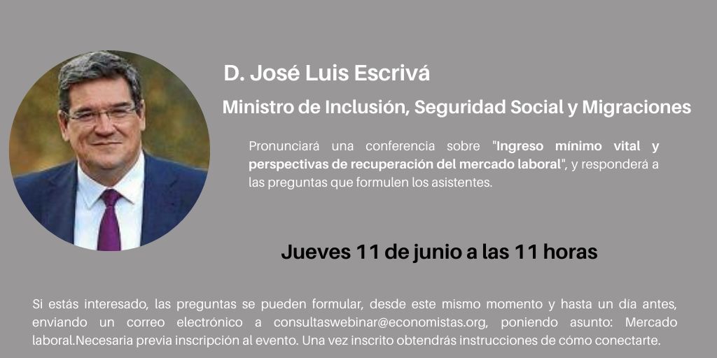 Líderes en directo con D. José Luis Escrivá